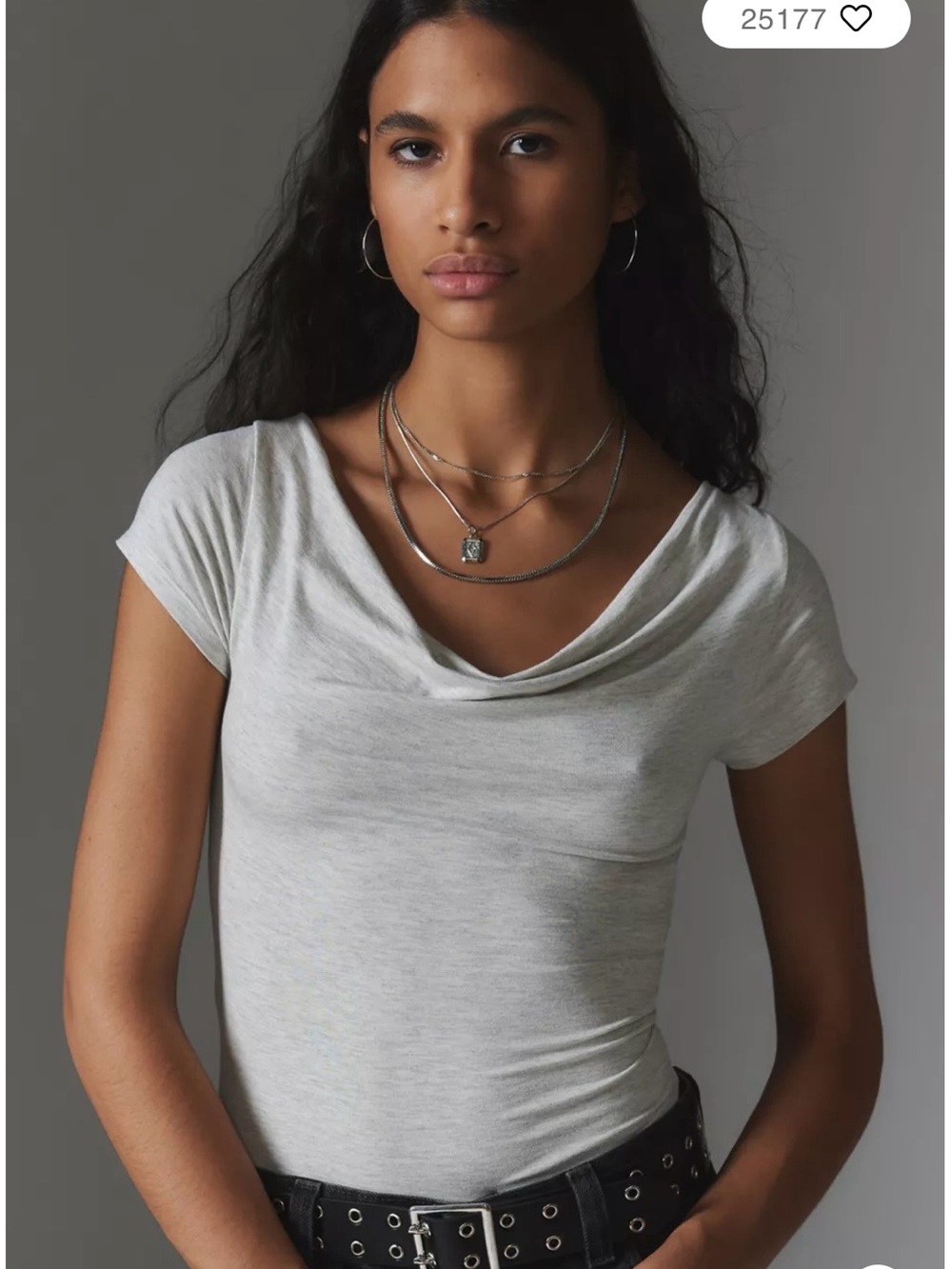 NWT Urban Outfitters Silence + Noise Lara Cowl Neck Top